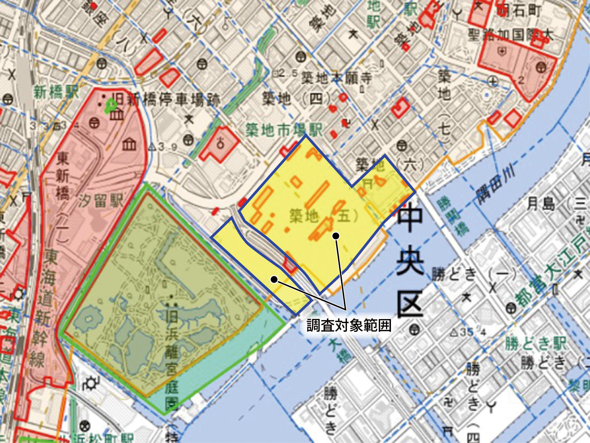 築地1_図１　築地市場跡遺跡調査対象範囲.jpg